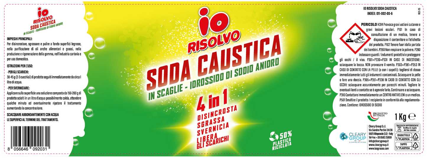 IO Risolvo Soda Caustica